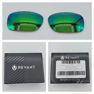 Revant Sunglasses Lenses Polarized Emerald Green For Oakley TwoFace NEW #684